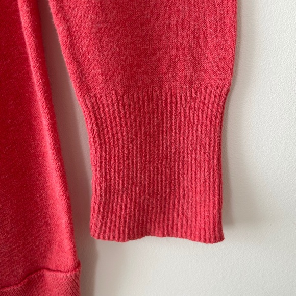 Mossimo Coral Cotton & Wool V-Neck Sweater - Picture 10 of 16